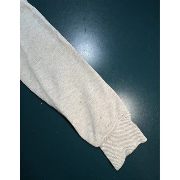 Vintage Fox Racing Hoodie Sweatshirt Womens Large Gray Neon Green Y2K Full Zip - Picture 8 of 12